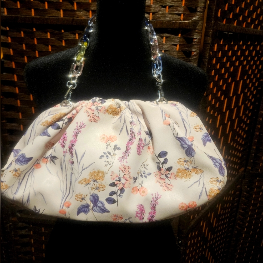 I.N.C. floral clutch purse
